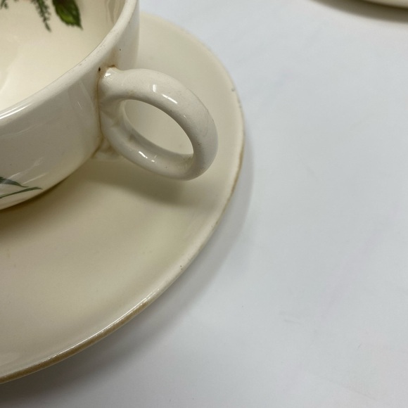 Set of 4 Vintage Ballerina Floral Tea Cups & Saucers - Picture 6 of 7